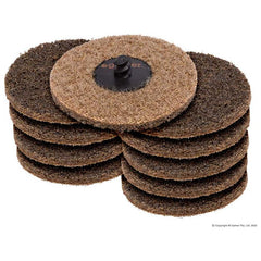 Geiger - 75mm Abrasive Disc Pack (Brown) | GPA1529X10