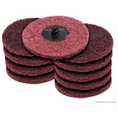 Geiger - 75mm Abrasive Disc Pack (Maroon) | GPA1531X10