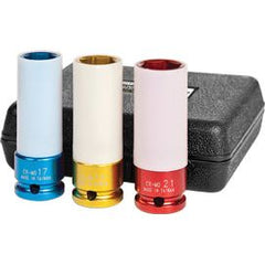 Geiger - 1/2" Dr Thin Wall Impact Sockets (3pc.) | GPA1594