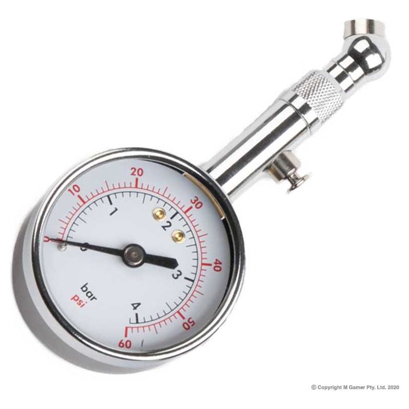 Geiger - 0-60psi Tyre Pressure Gauge | GPATPG60