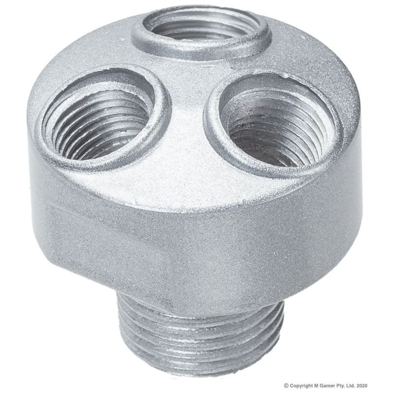 Geiger - 3 Way Cluster Manifold - Bare | GPAYA3