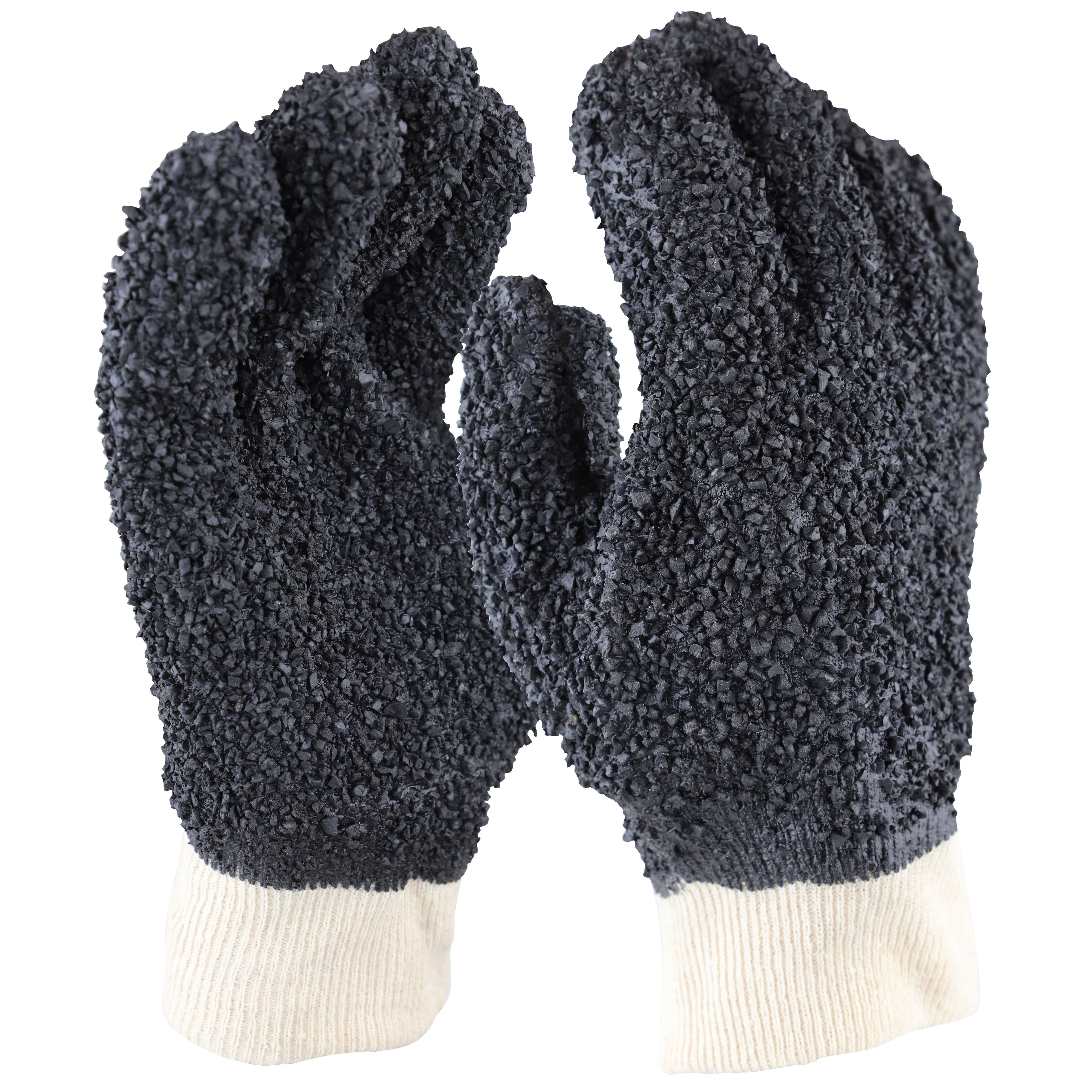 Maxisafe - Grizzly Black PVC Debudding Glove - Black