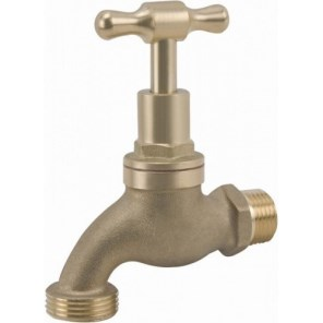 Hardie Hose - Garden Tap Brass 3/4 x 1in | GR-BT020