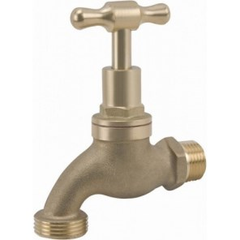 Hardie Hose - Garden Tap Brass 3/4 x 1in | GR-BT020