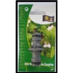 Hardie Hose - Plastic Tap 2 End Coupler 18mm | GR-P18J