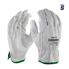 Maxisafe - Maxisafe ULTRA Premium Cowgrain Beige Rigger Glove (Pkt 12) - Medium | GRC143-09