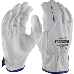 Maxisafe - Maxisafe Ultra Premium Cowgrain Beige Rigger Glove | GRC143