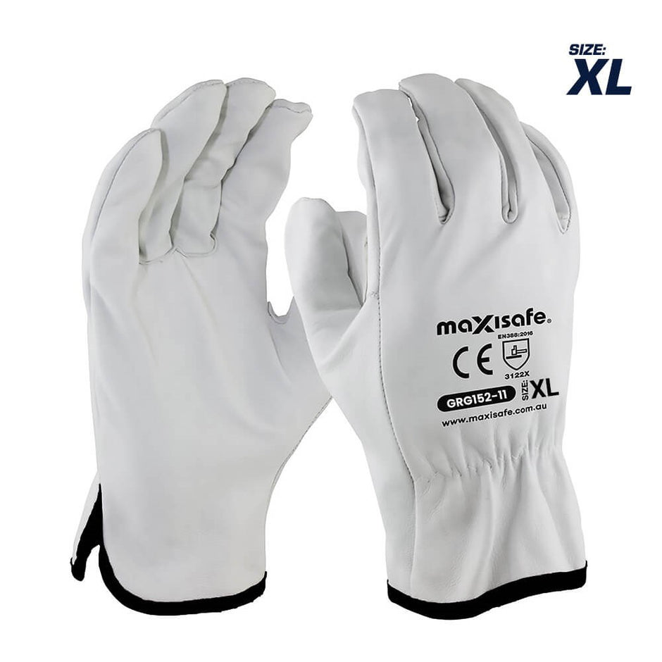 Maxisafe - Strapper Rigger Retail Carded Pkt 12 - XL | GRG152-11C