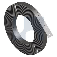 Hobsons - 30MMX T=1mm L=50m Galvanised Z275 As1684 Bracing Strap Punched | S10P3050 1)