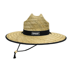 Rally - Straw Hat - Black Trim | GSHSBL