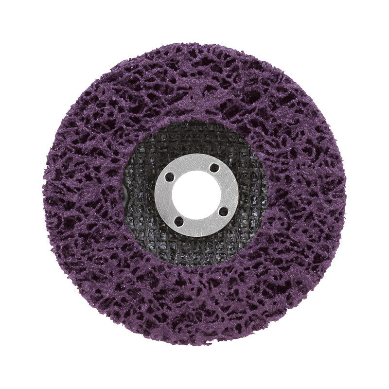 Clean & Strip Disc 100mm Purple ultra XTRA Bulk