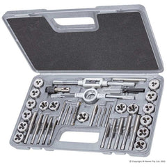 Geiger - 39 Piece Metric and Imperial Ti-nite Coated HSS Tap & Die Set | GTDS39