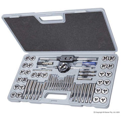 Geiger - 60 Piece Metric and Imperial /SAE Tungsten Steel Tap & Die Set | GTDS60