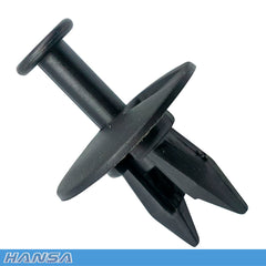 Champion - Push Rivets Colour: Matte Black - Head: 25 x 23.3mm - Hole: 9.5mm | GTI800-25