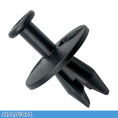 Champion - Push Rivets Colour: Matte Black - Head: 17.5 x 25mm - Hole: 9.5mm | GTI800-26