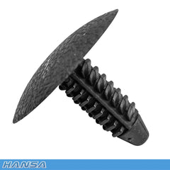 Champion - Xmas Tree Clips Colour: Matte Black Patterned - Head: 24.6 x 22mm - Hole: 6.6 - 7.5mm | GTI800-5