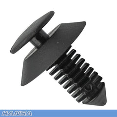 Champion - Xmas Tree Clips (double Head) - Colour: Matte Black - Head: 12.7 x 19.5 x 25mm - Hole: 7mm | GTI800-6