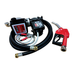 Alemlube - 12V Or 24V Refuelling Kit With Manual Shut Off Nozzle & Meter – 45/60 L/Min | GTP12244560