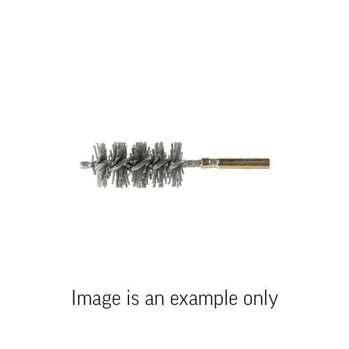 Union Tube Brush Abrasive Nylon 120 Grit 48mm Dia 6mm Shank - Bulk