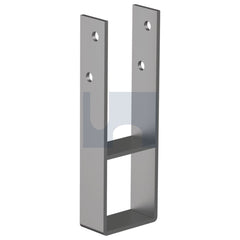 Hobsons - M12 x 90 x 300 - U Shape With Bar Post Support H Duty - Hot Dip Galvanised | GUPGB090300
