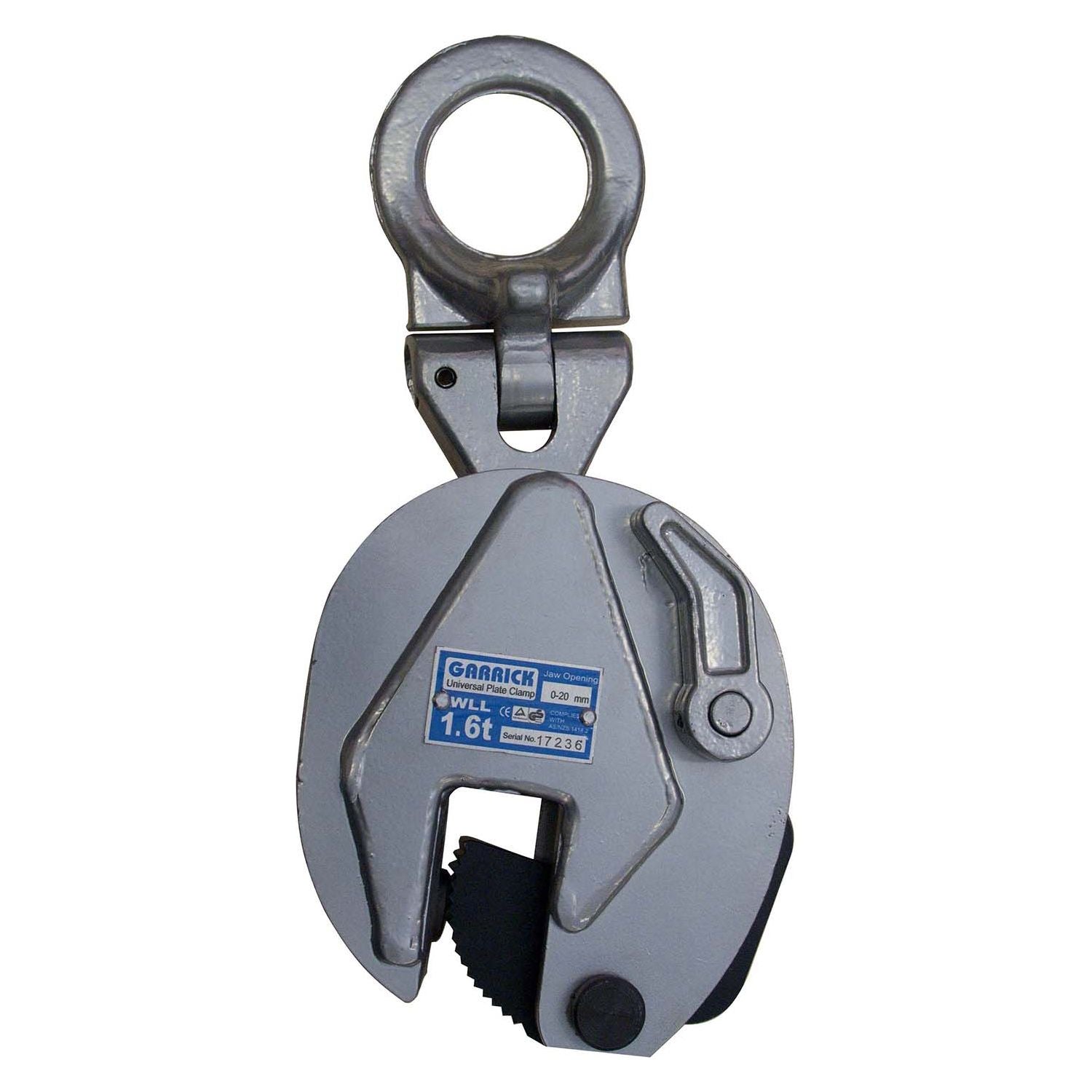 Garrick Herbert - Garrick Vertical (Universal) Plate Clamps | GVC Size - Opening