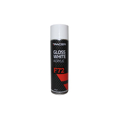 Pacer - F72 Gloss White Acrylic 400 gram Aerosol | GW400