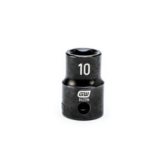 Action 10mm 3/8" Drive 6-point Metric Standard Magnetic Impact Socket