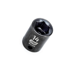 Action - 14mm 3/8" Drive 6-point Metric Standard Magnetic Impact Socket | 6051P014