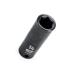 Action - 14mm 3/8" Drive 6-point Metric Deep Magnetic Slide Impact Socket | 6051R014