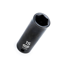 Action - 15mm 3/8" Drive 6-point Metric Deep Thin Wall Impact Socket | 61112015