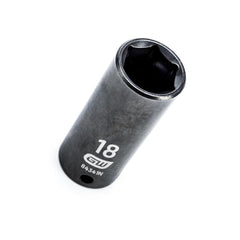 Action - 18mm 3/8" Drive 6-point Metric Deep Magnetic Slide Impact Socket | 6051R018