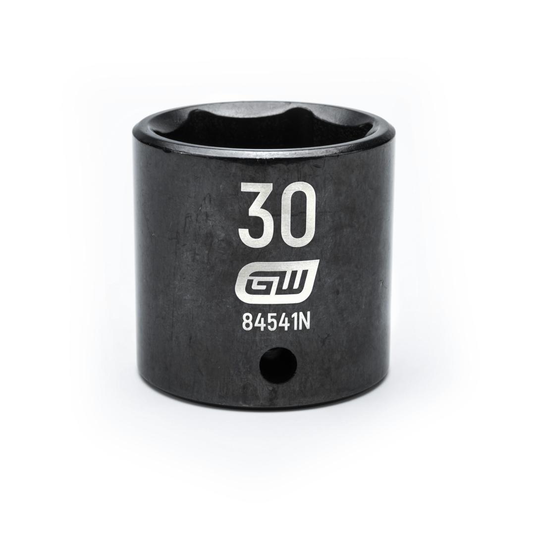 Action 30mm 1" Drive 6-point Metric Deep Thin Wall Impact Socket