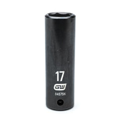 Action 27.5mm 1/2" Drive Deep Thin Wall Impact Removal Socket - Wheel Lug Nut