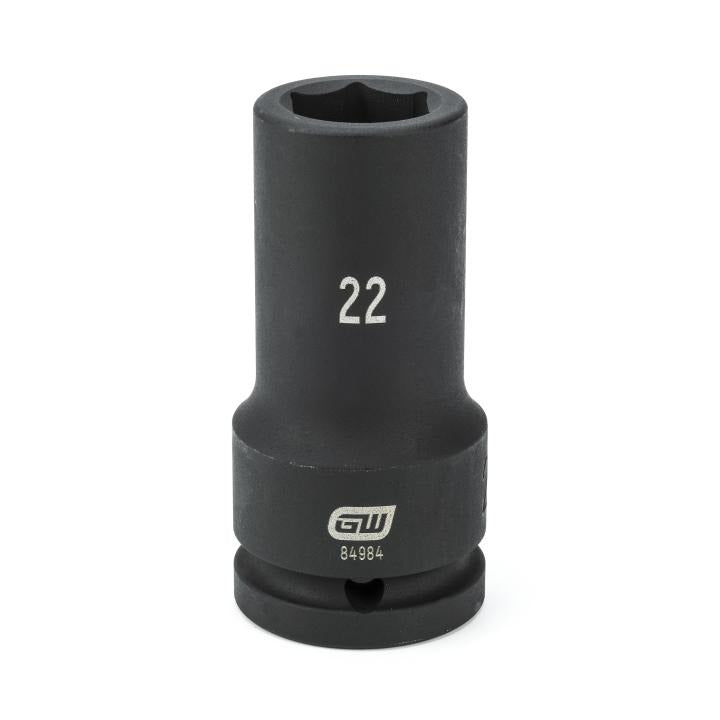 Action 30mm 3/4" Drive 6-point Metric Deep Thin Wall Impact Socket