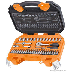 Geiger - 1/4" Socket Set Tool (40pcs) | GXSS1440