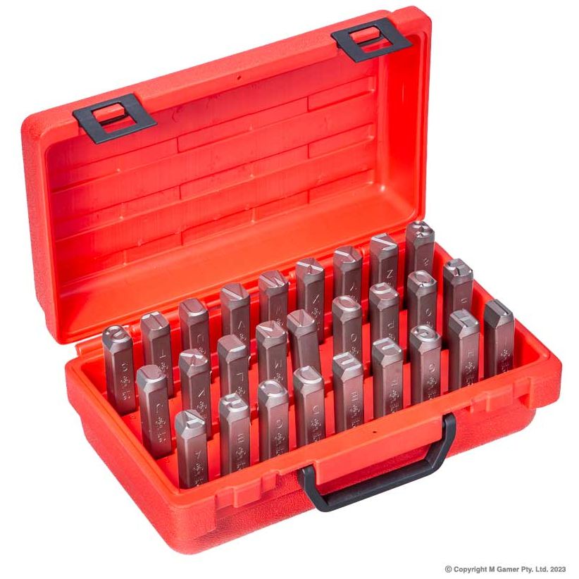 Geiger - 16mm Letter Stamps | GYC601-16