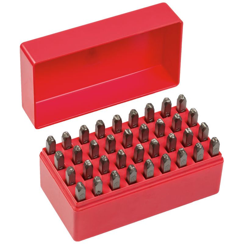 Geiger - 4mm Number & Letter Stamps | GYC607-4