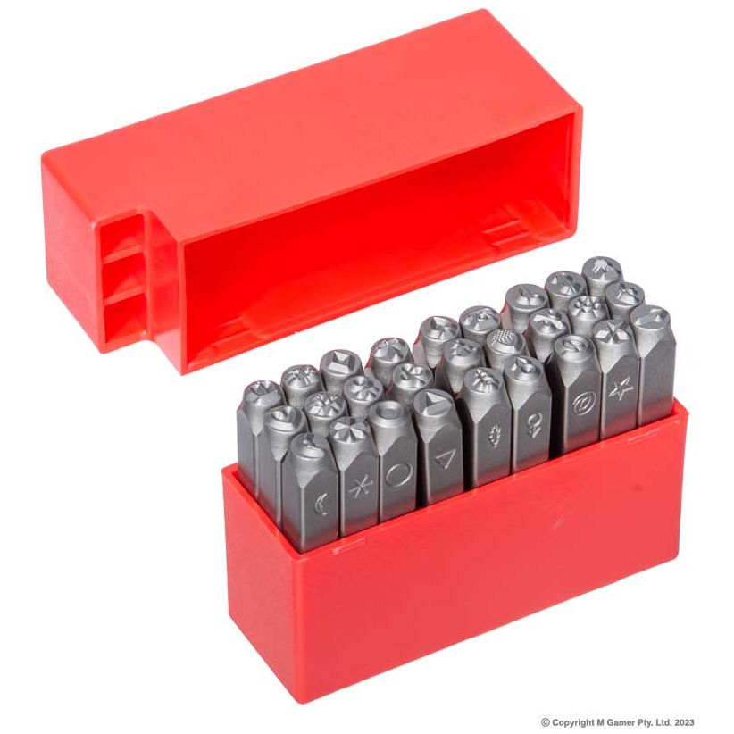 Geiger - 6mmPattern Stamps 27 piece | GYC612-6