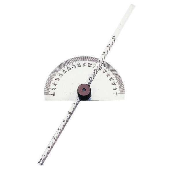 ITM - PDG/6 GROZ DEPTH GAUGE & PROTRACTOR, ROUND HEAD, 150MM BLADE | GZ-01221