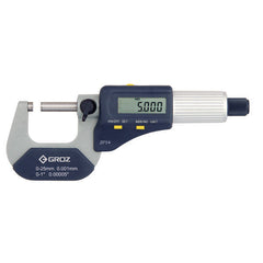 ITM - MMED/2 GROZ IP54 ELECTRONIC MICROMETER, 1-2/25-50MM, 0.00005/0.001MM,FRICTION THIMBLE, PAINT FRAME | GZ-16123