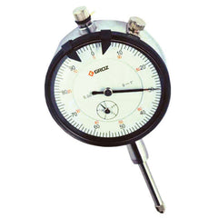 ITM - DLG/1-2 GROZ DIAL INDICATOR, 0-1/2 x. 001, 0-100, AGD2, WHITE FACE, LUG BACK | GZ-16204