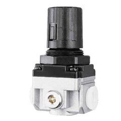 ITM - R14614/GB GROZ AIR REGULATOR C/W GAUGE & BRACKET, INTERMEDIATE, 1/4" PORT | GZ-60022