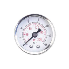 ITM - A2G08 GROZ PRESSURE GAUGE, 0-14 BAR, 1/4" BSP | GZ-60631