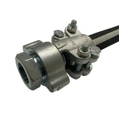 AIP - GROUND JOINT DUCTILE IRON COUPLING SPUD DOUBLE - 3IN | 22-408-048