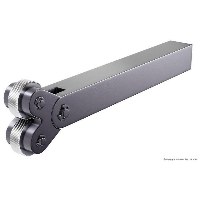 Geiger - PIVOT HEAD DOUBLE WHEELKNURLING TOOL 20x20x140mm | H-11-161-003
