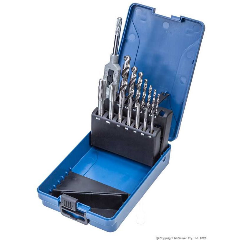 Harlingen - HSS Plug Tap And Twist Drill Set | H-542-36-S01