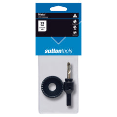Sutton - Holesaw H101 HSS Sheet Metal W/Arbor Hangpack 23mm | H1010230