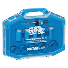 Sutton - Holesaw H105 Bi-Metal Cobalt Ultra Engin Set 16-51mm 10Pc | H105S5