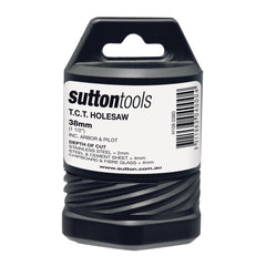 Sutton - Holesaw H108 Tct Metal W/Arbor 4mm-Depth 38mm | H1080380