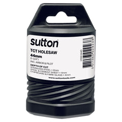 Sutton - Holesaw H108 Tct Metal W/Arbor 4mm-Depth 44mm | H1080440
